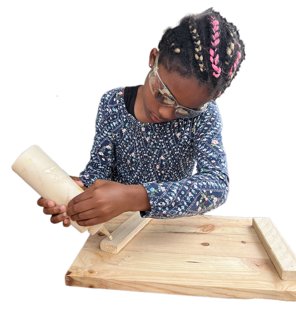Youth woodworking